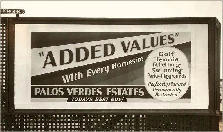 AC-76 Palos Verdes Billboard - Vintage Image