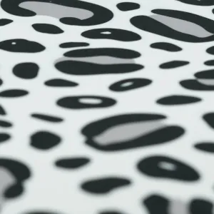 Animal texture - Cheetah white - Black and white
