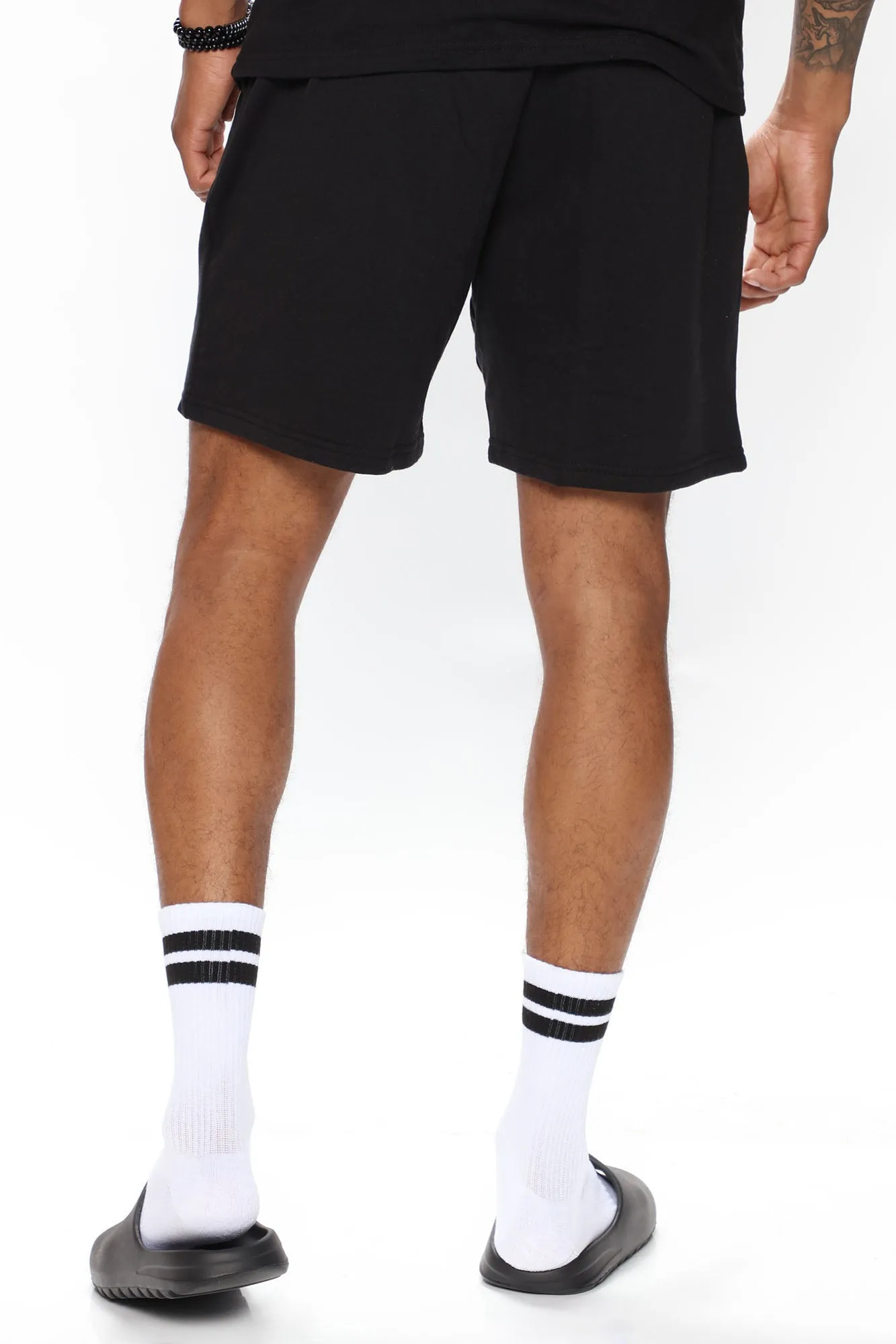 Bart Simpson Graffiti Shorts - Black