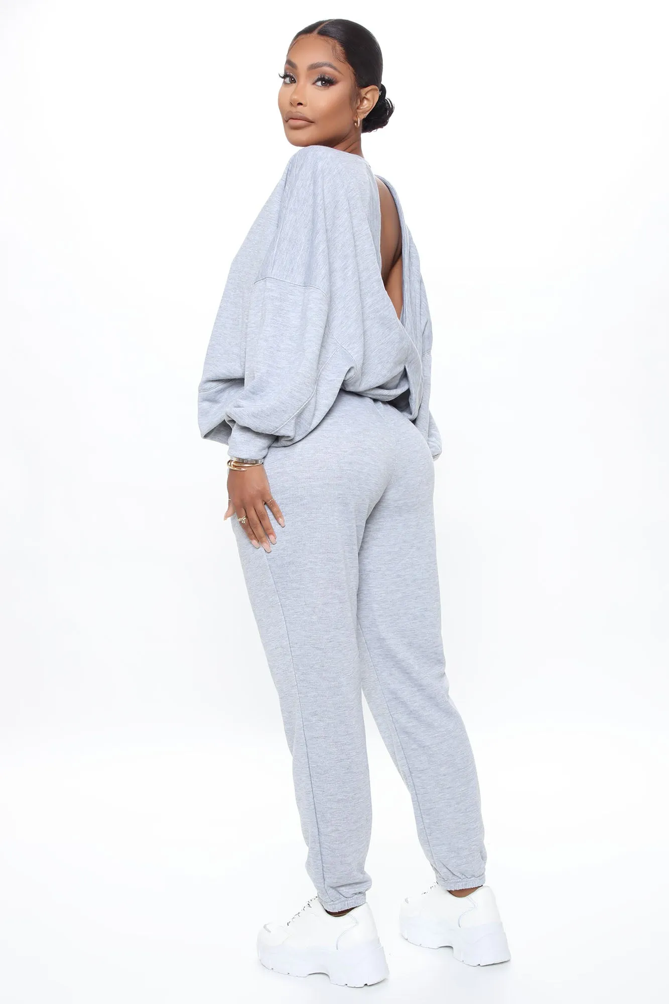 Big On Comfort Jogger Pant - Heather Grey