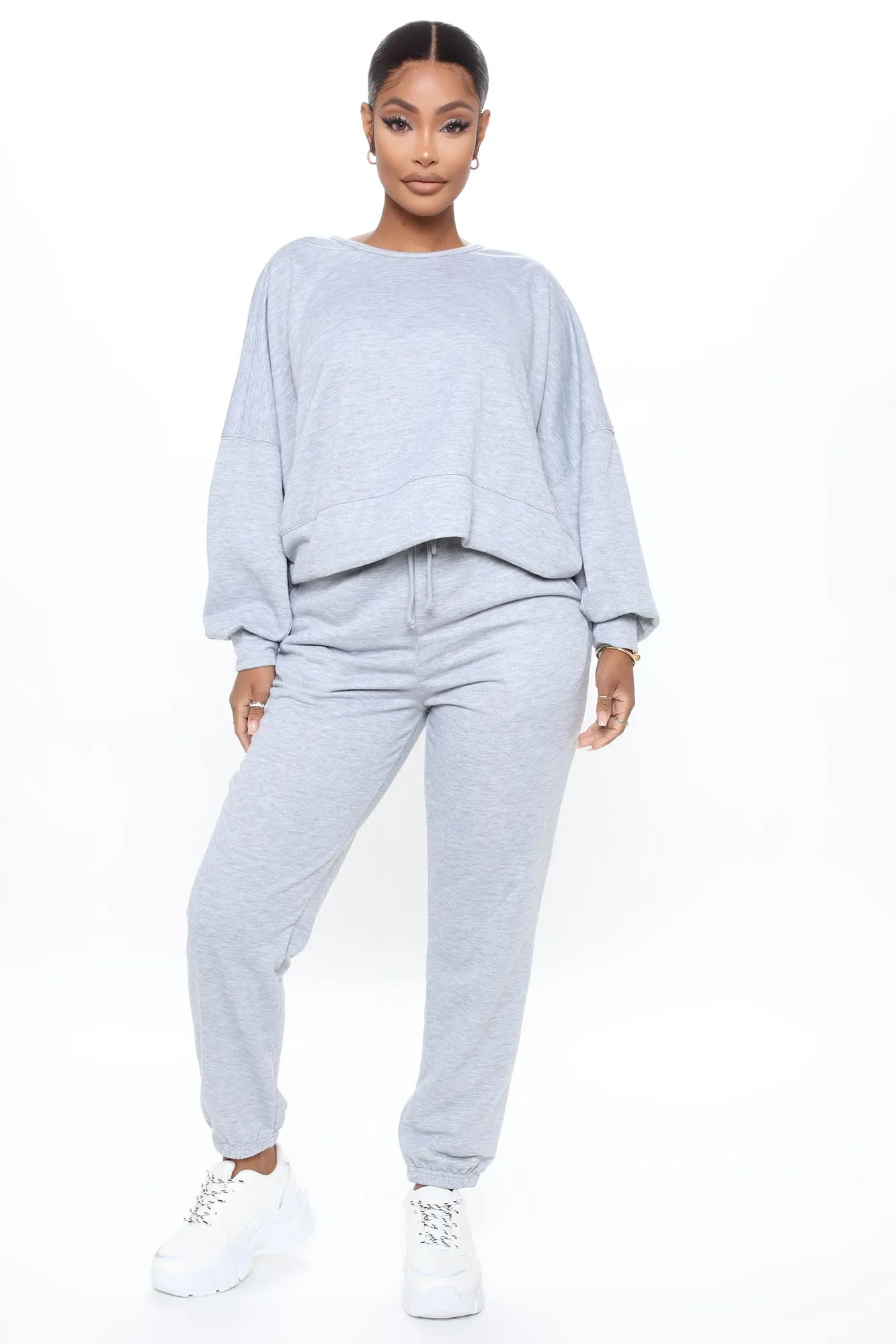 Big On Comfort Jogger Pant - Heather Grey