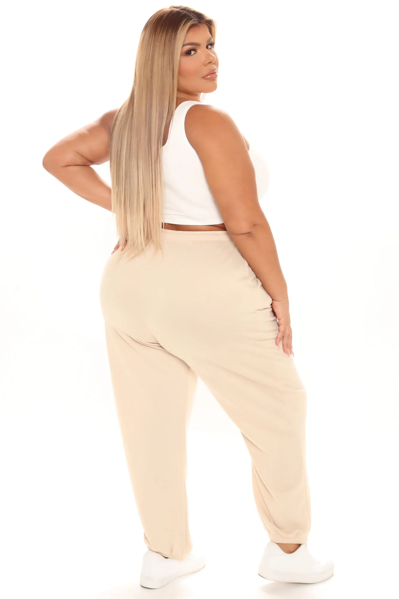 Big On Comfort Jogger Pant - Sand