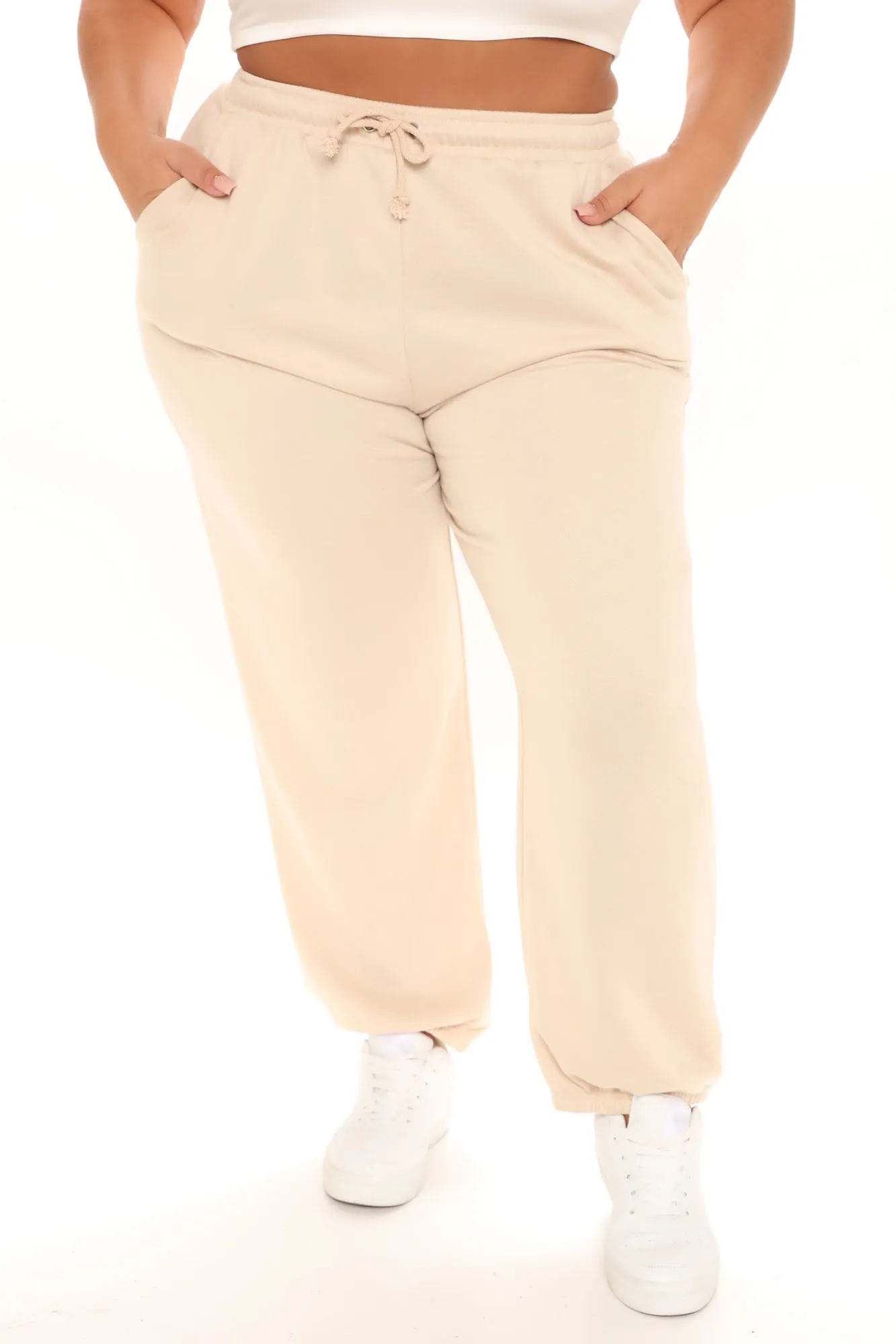 Big On Comfort Jogger Pant - Sand