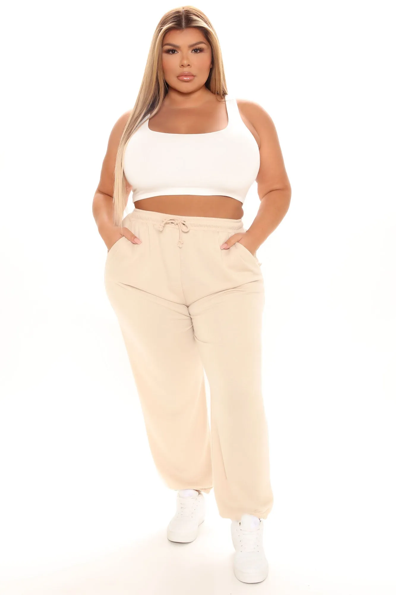 Big On Comfort Jogger Pant - Sand