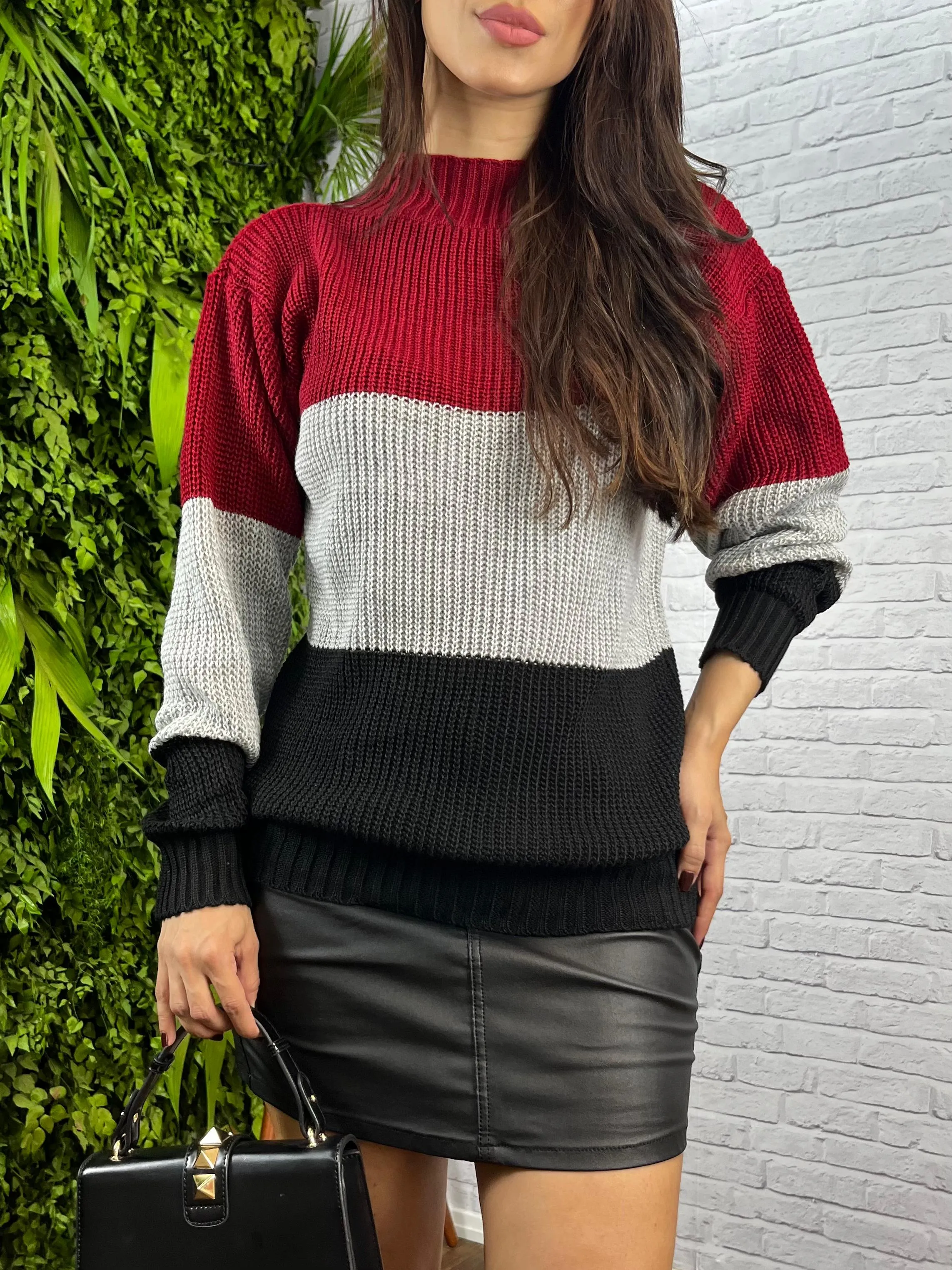 Blusa Tricolor Gola XL038  (ES/D)