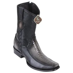 Botas de Avestruz Pata con Venado Corta Horma Dubai KE-479BF0538