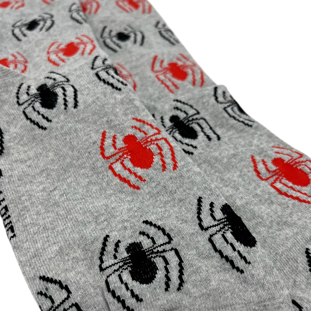 Calcetines Spider para hombre color gris