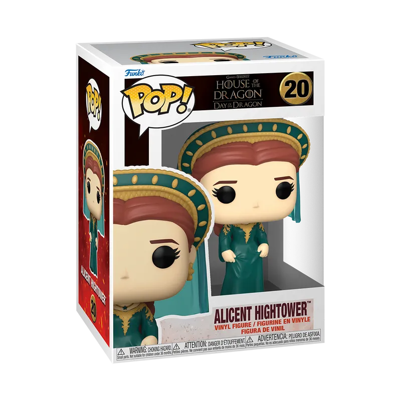 Funko Pop Tv: Game of Thrones House of Dragon - Alicent Hightower con Velo