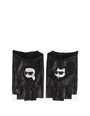 Guantes Karl Lagerfeld Ikonic Negros Unisex