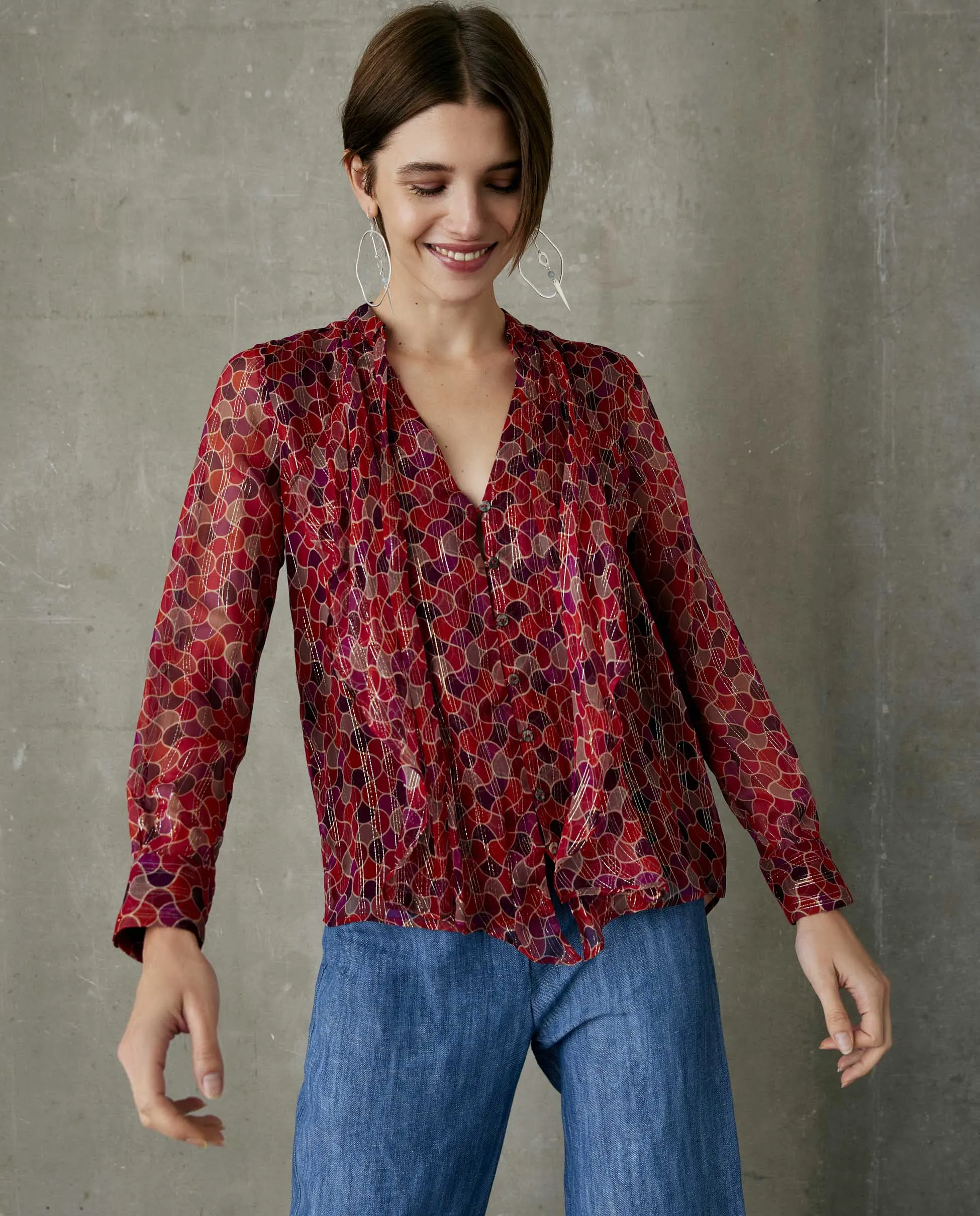 LOUISE | Blusa manga larga