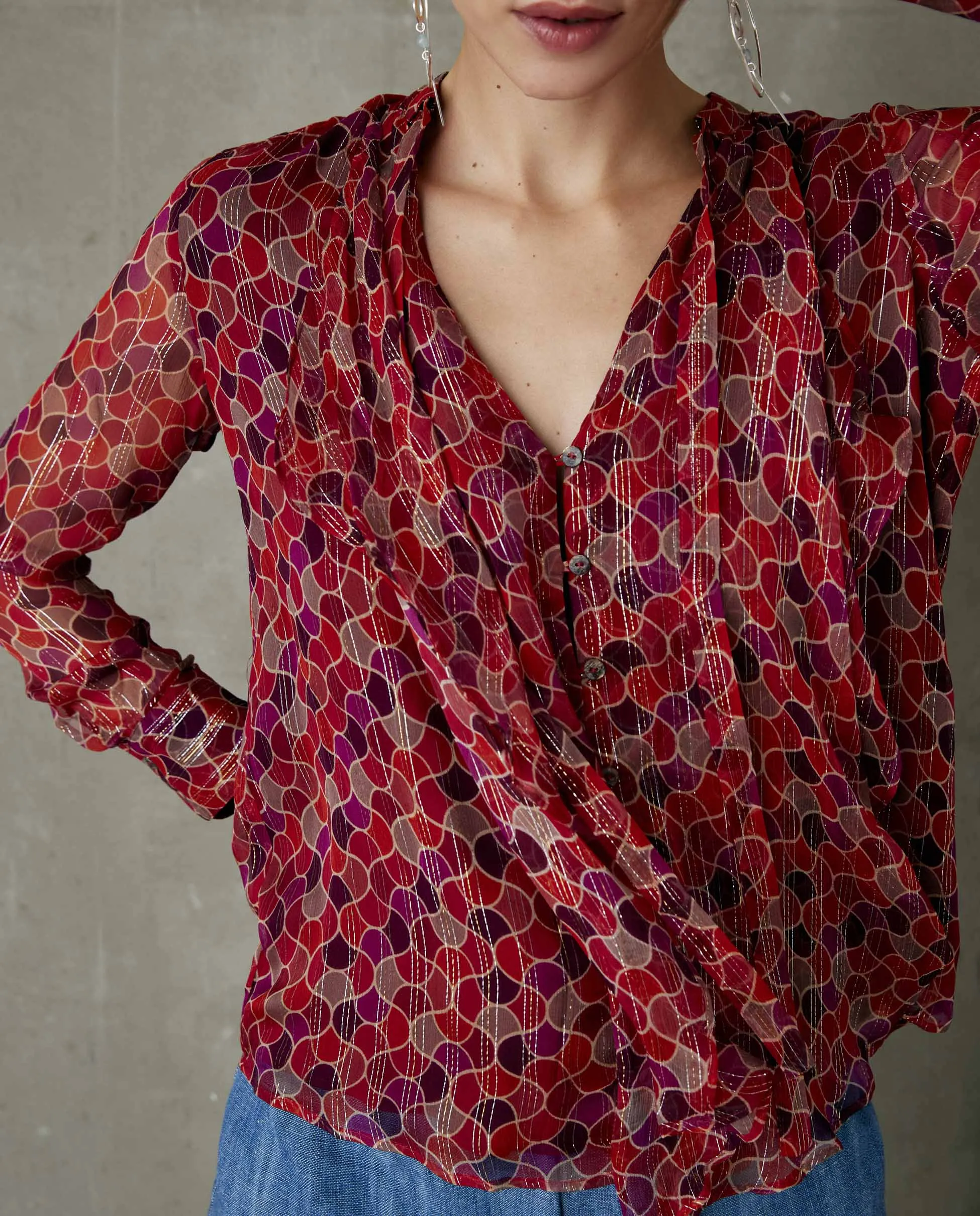 LOUISE | Blusa manga larga