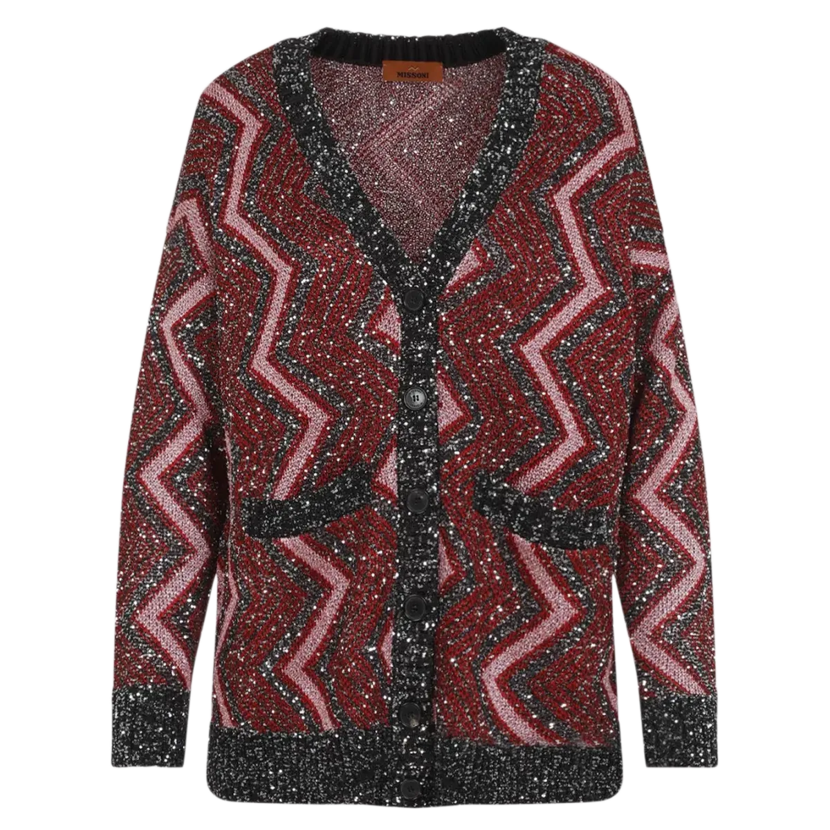 Maxi-cardigan With Asymmetric Pattern