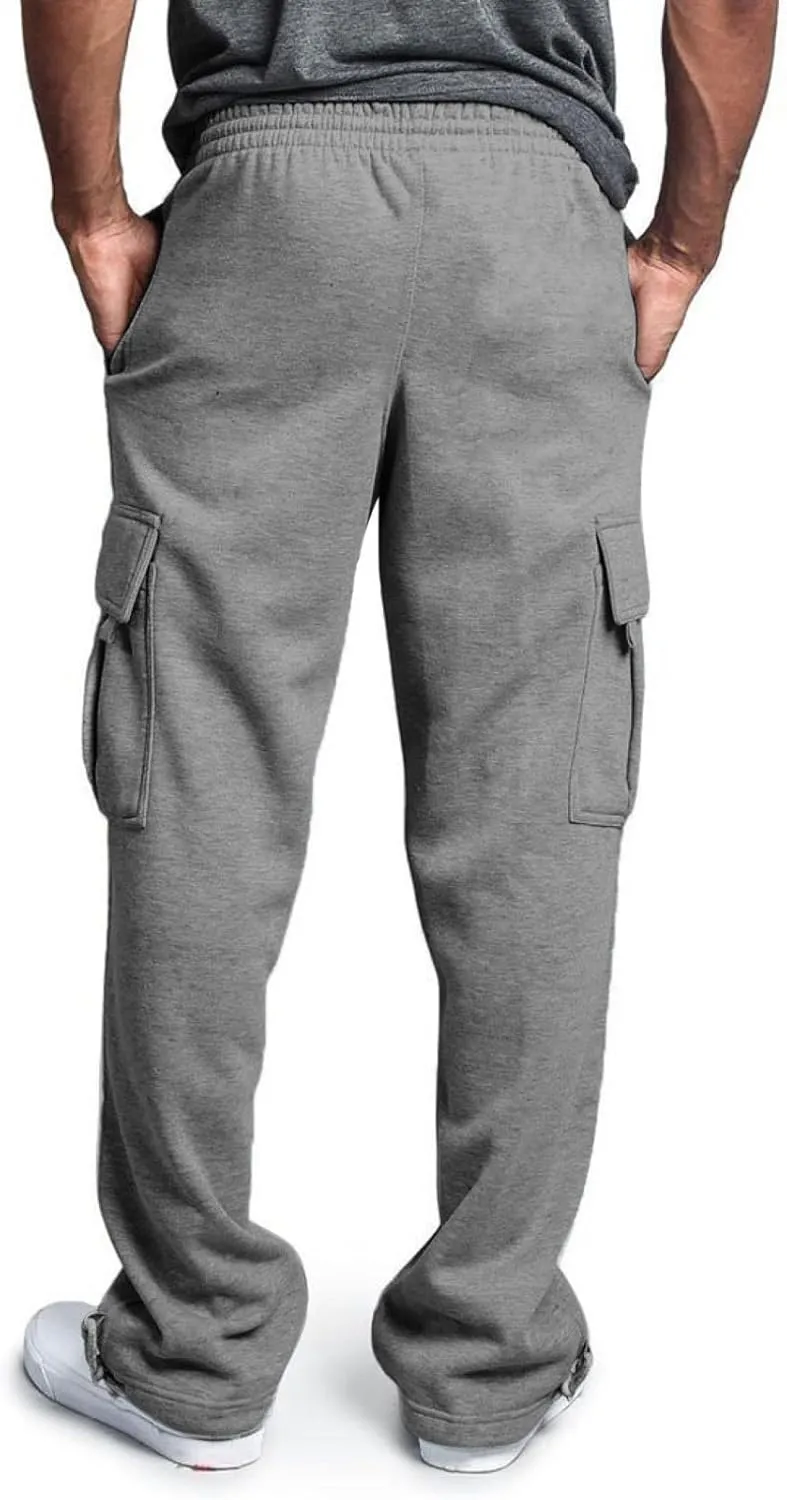 Men's Casual Jogger Pants Breathable Chino Relaxed Fit Outdoor Cargo Pants Travel Comfy Twill Jogging Sweatpants