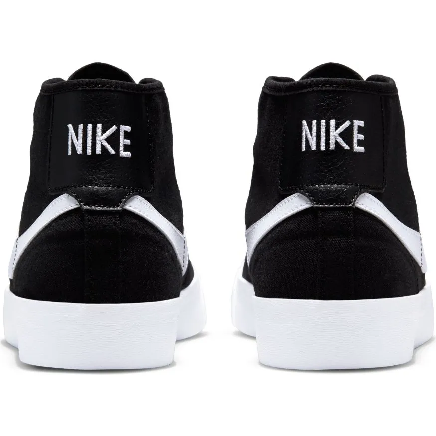 NIKE SB BLAZER COURT MID - BLACK / WHITE