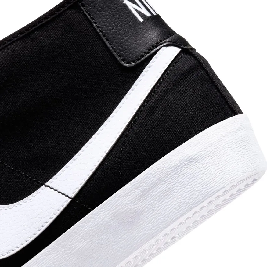 NIKE SB BLAZER COURT MID - BLACK / WHITE