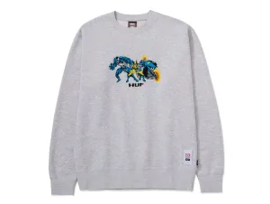 Poleron Huf Marvel Team Up Crew Neck Hombre Gris