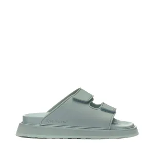 Sandalias 1918 Slides Double Bands Micro Grises
