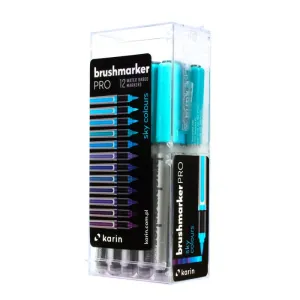 Set Karin Brushmarker PRO 12 Sky Colours