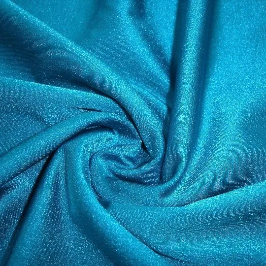 Shiny Nylon Spandex - Teal