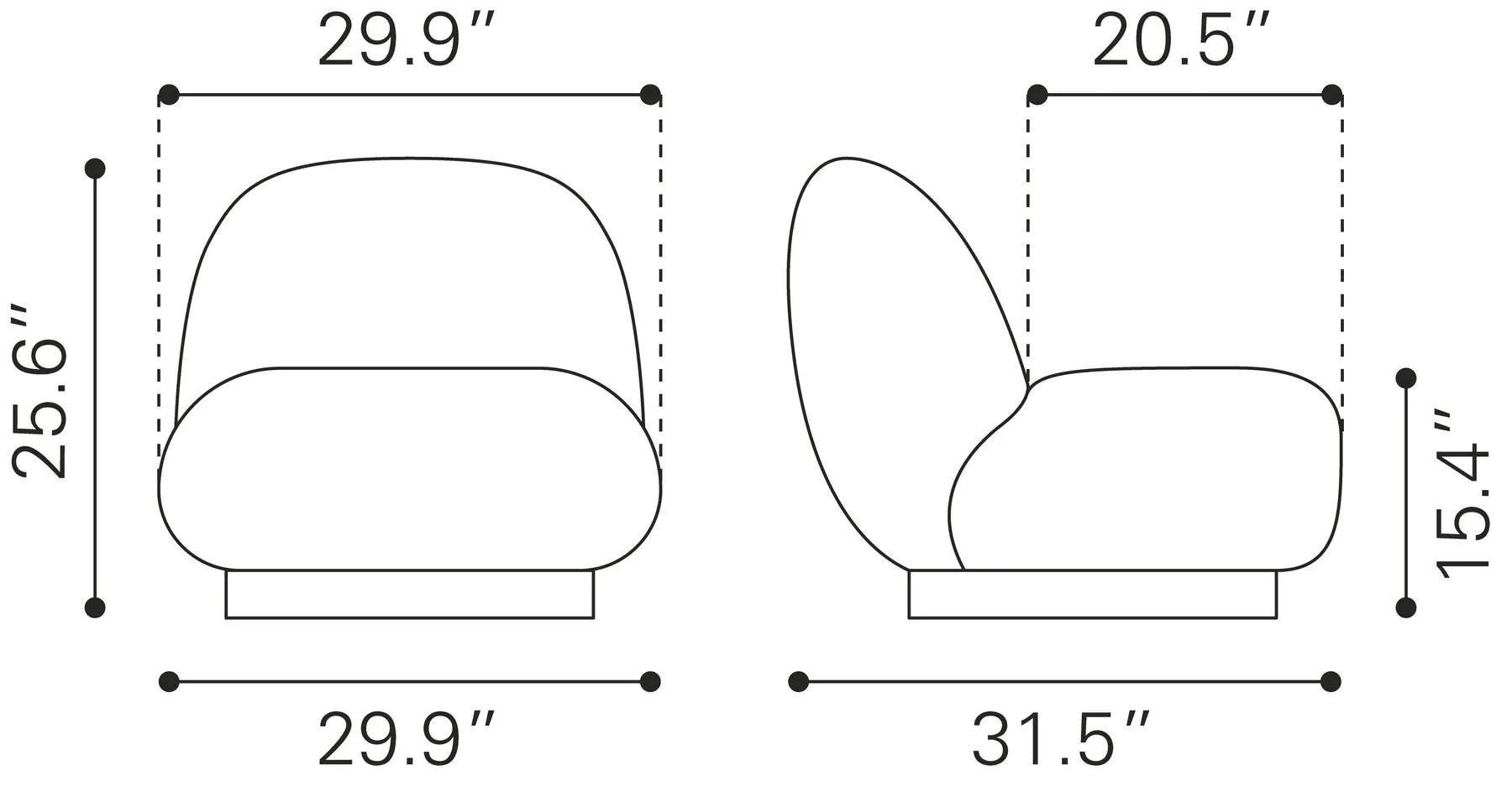 Sillon Myanmar - Blanco
