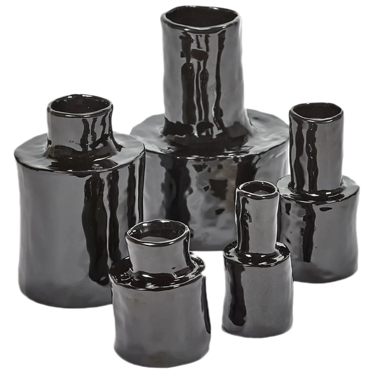 Vase 5 Black Hlna Marie