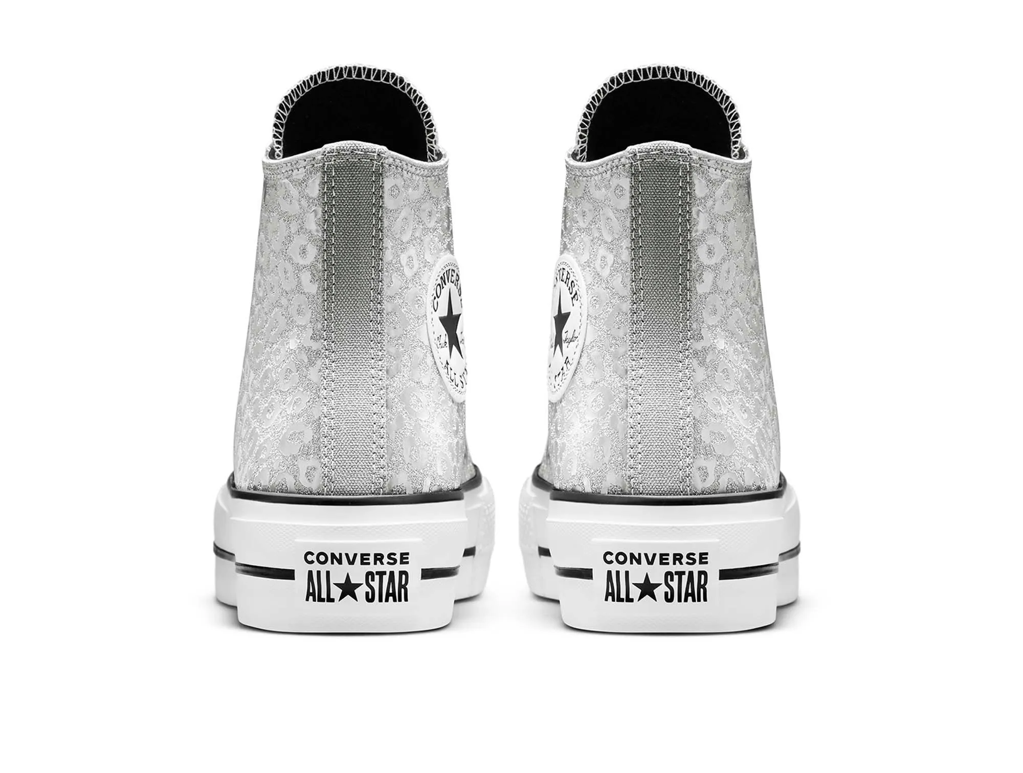Zapatilla Converse Chuck Taylor Lift Mujer Plateado