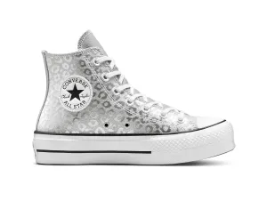 Zapatilla Converse Chuck Taylor Lift Mujer Plateado